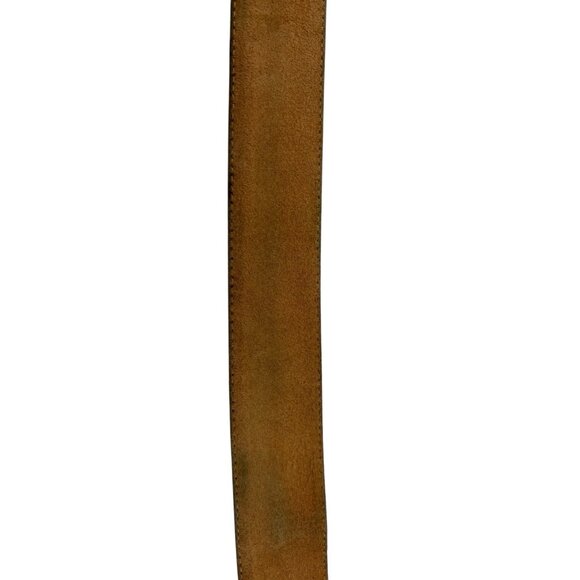 *Montana Silversmiths Tony Lama Tooled Leather Western Belt Mens 40 Black Brown - Picture 15 of 16